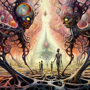 Alien beings and environment. &copy;Jim Zuckerman / Jaynes Gallery / DanitaDelimont.com