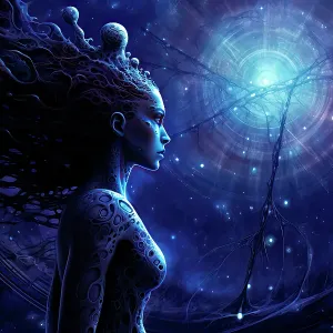 Alien woman seeing into the future. &copy;Jim Zuckerman / Jaynes Gallery / DanitaDelimont.com