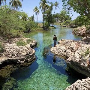 Alligator Hole, Black River Town, Jamaica South Coast
