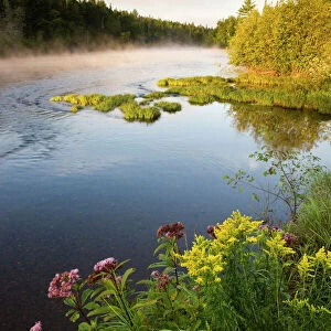 The Androscoggin River in Errol, New Hampshire