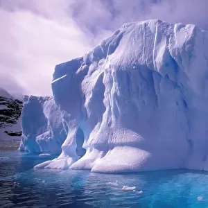 Antarctica. Antarctic icescapes