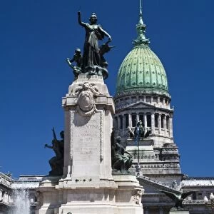 Argentina, Buenos Aires. Palacio del Congreso