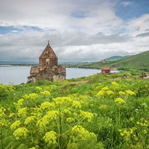 Armenia, Sevan. Sevanavank Monastery, church exterior