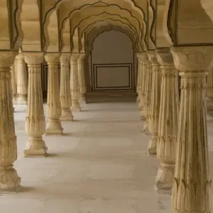 Asie, Inde, Rajasthan, Jaipur, Fort d'Amber. Arcs. Asie, Inde, Rajasthan, Jaipur, Fort d'Amber. Arcs.