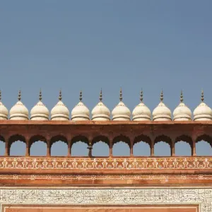 Asia, India. Taj Mahal entry gate (top portion) the Royal Gate Asia, India. Taj Mahal entry gate (top portion) the Royal Gate