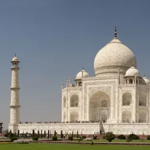 Asia, India. Taj Mahal. Multiframe Panoramic Asia, India. Taj Mahal. Multiframe Panoramic