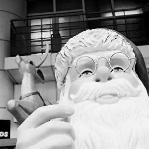 Asia, Japan, Tokyo. Santa Claus in Ikebukuro