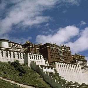Asia, Tibet, Lhasa. Potala Palace