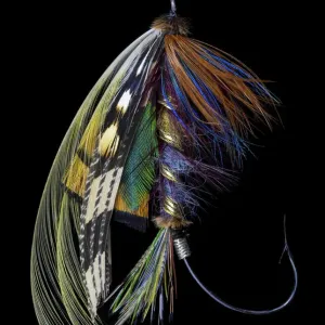 Atlantic Salmon Fly designs Blacker Ghost variation Atlantic Salmon Fly designs Blacker Ghost variation