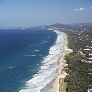 Australia, Queensland, Sunshine Coast, Sunshine Beach - aerial