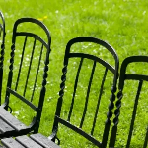 Austria Vienna Park Benches Print Austria Vienna Park Benches Print