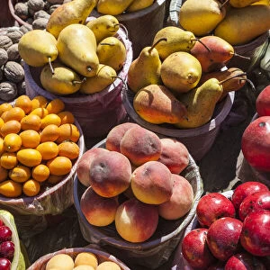 Azerbaijan, Vandam. Fruit market