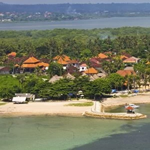 Bali, Indonesia. Nusa Dua offers many water activities such as parasailing and jetski s