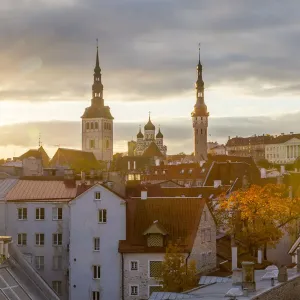 Baltic States, Estonia, Tallinn. Tallinn Old Town