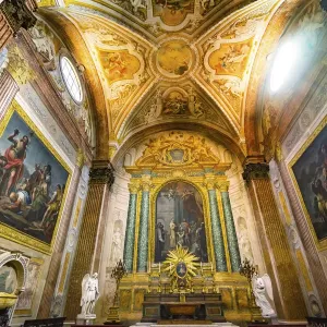 Basilica of Saint Mary Angels and Martyrs, Rome, Italy. Church designed by Michelangelo Basilica of Saint Mary Angels and Martyrs, Rome, Italy. Church designed by Michelangelo