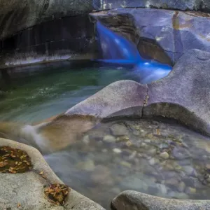 El Bajo Franconia Notch, Nuevo Hampshire. El Bajo Franconia Notch, Nuevo Hampshire.