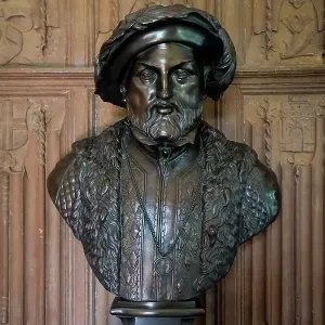 Basingstoke, England. Bust of Henry the VIII. (Editorial Use Only) Basingstoke, England. Bust of Henry the VIII. (Editorial Use Only)