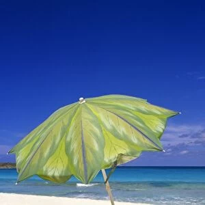 Beach Umbrella, Abaco, Bahamas