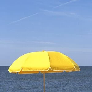 Beach umbrella, Outer Banks, North Carolina, USA