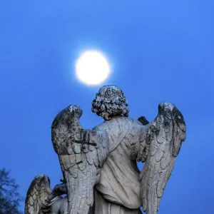Bernini's Angel Print, Castel Sant'Angelo, Rome
