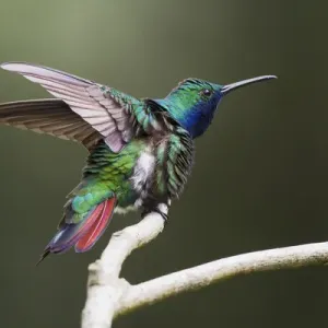 Black-throated Mango Hummingbird Print Black-throated Mango Hummingbird Print
