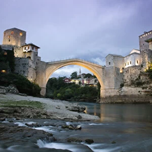 Bosnia-Hercegovina - Mostar. The Old Bridge Stari Most - (b. 1556 / destroyed