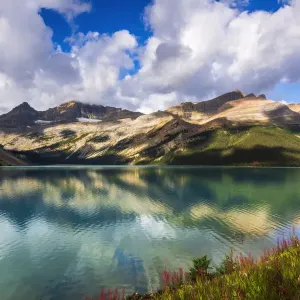 Bow Lake Print, Banff National Park Landscape Bow Lake Print, Banff National Park Landscape