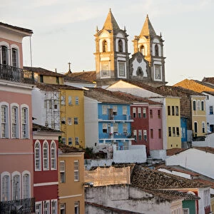Brazil, state of Bahia. Salvador, the oldest city in Brazil. Pelourinho (Old City)