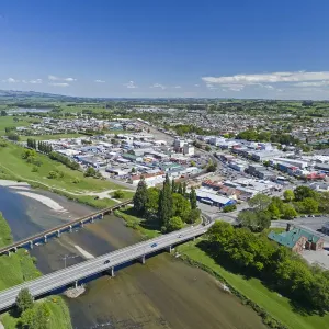 Bridges over Mataura River Print Bridges over Mataura River Print