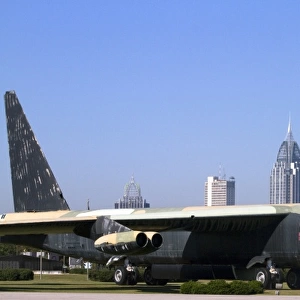 Calamity Jane B-52D bomber located at Battleship Memorial Park, Mobile, Alabama, USA