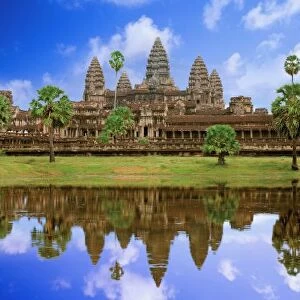 Cambodia, Kampuchea, Angkor Wat temple