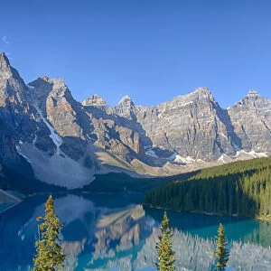 Canada, Banff National Park, Valley of the Ten Peaks, Moraine Lake