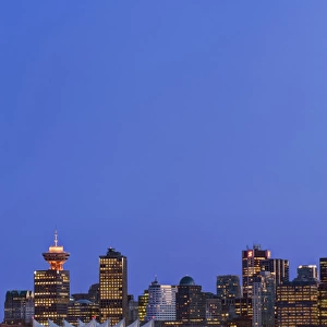 Canada, BC, Vancouver Skyline