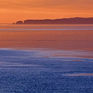 Canada, Nova Scotia, Cape d Or. Bay of Fundy at dawn
