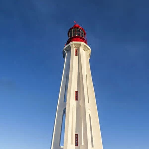 Canada, Quebec, Rimouski. Pointe au Pere Lighthouse
