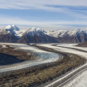 Canada, Yukon Territory, Kluane National Park. St. Elias Mountains and Kaskawulsh Glacier Canada, Yukon Territory, Kluane National Park. St. Elias Mountains and Kaskawulsh Glacier