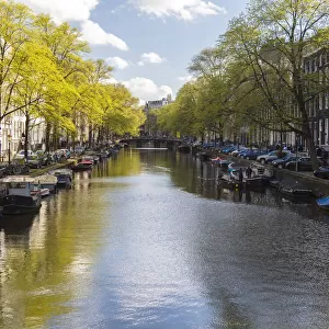 Canal, central Amsterdam, Netherlands