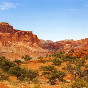 Capitol Reef Sandstone Mountain Scenic Drive Water Pocket Capitol Reef National Park