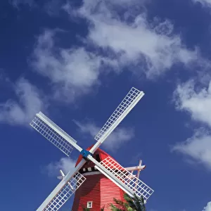 Caribbean, Aruba, Dutch windmill