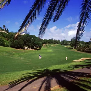 Caribbean, Bermuda, Tuckers Town, St Georges Parish. Mid Ocean Club, Golf