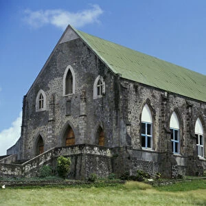 Caribbean, Grenada. Historic angelican church