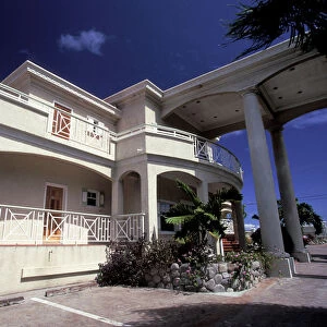 Caribbean, Montserrat, Sweenys. Tropical mansion suite