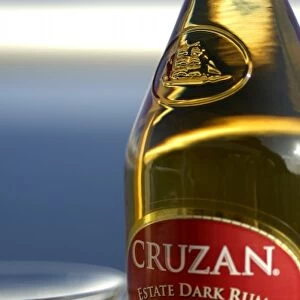 Caribbean, Virgin Islands. Cruzan Estate Dark Rum made in the Virgin Islands