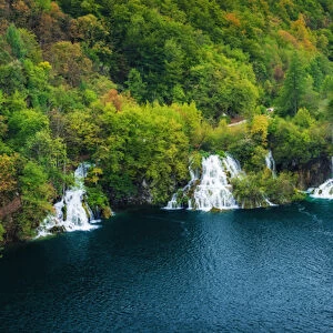 Cascades at Plitvice Lakes National Park, Croatia