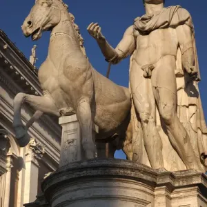 Castor Statue Print, Capitoline Hill Rome Italy Castor Statue Print, Capitoline Hill Rome Italy