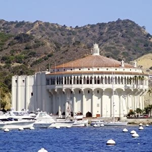 Catalina Island, Avalon, California, USA. The Catalina Island Casino was built in