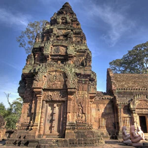 CCambodia, Angkor Wat. View of Bantaey Samre Temple