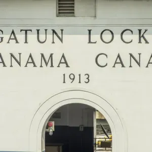 Central America, Panama, Panama Canal creates the shortest possible between the Atlantic Central America, Panama, Panama Canal creates the shortest possible between the Atlantic