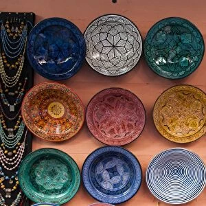 Ceramics, Medina Souk, Marrakech, Morocco