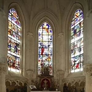 The chapel in Chateau de Chaumont-Sur-Loire. Chaumont-Sur-Loire. Loire Valley. France